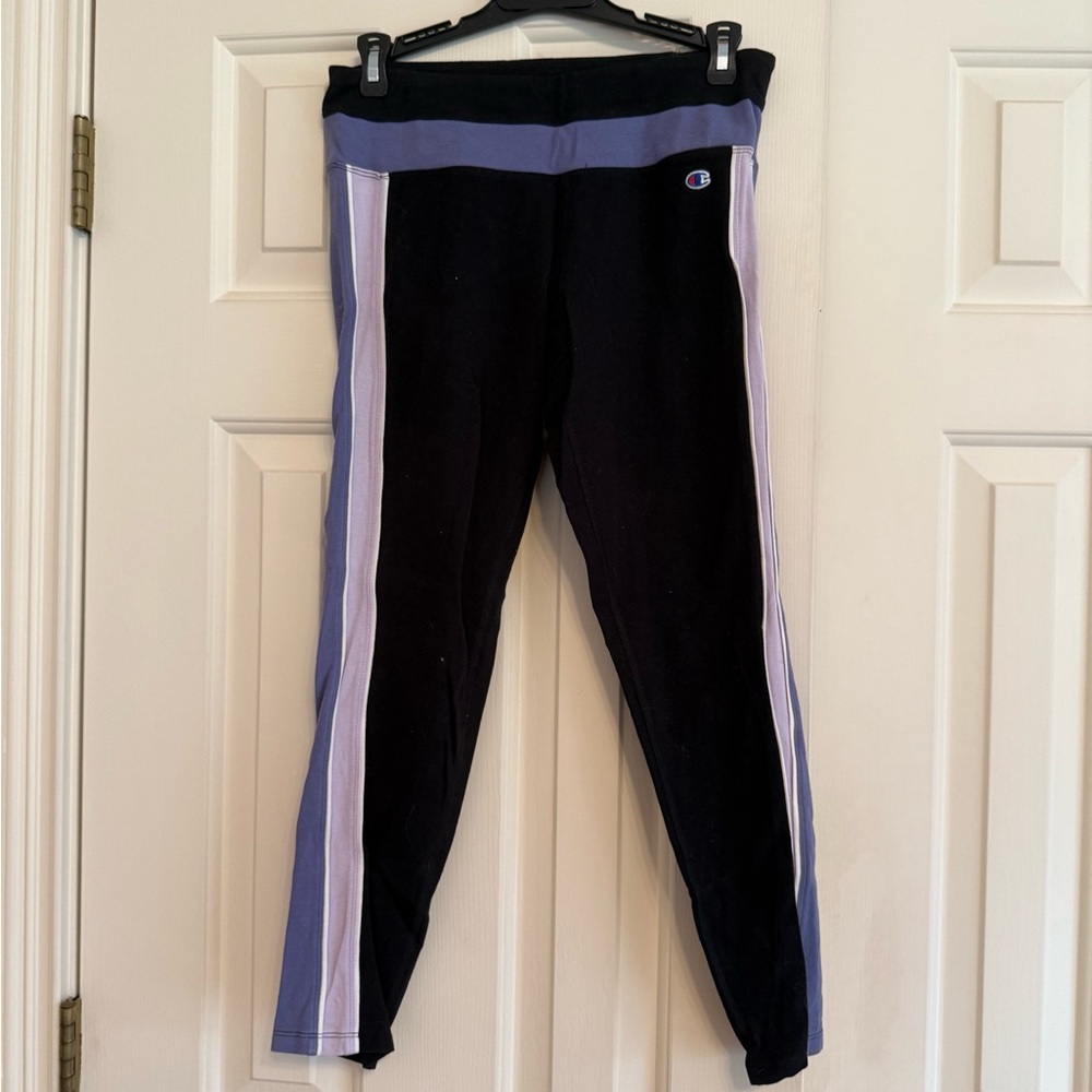 Champion Black and Purple Leggings